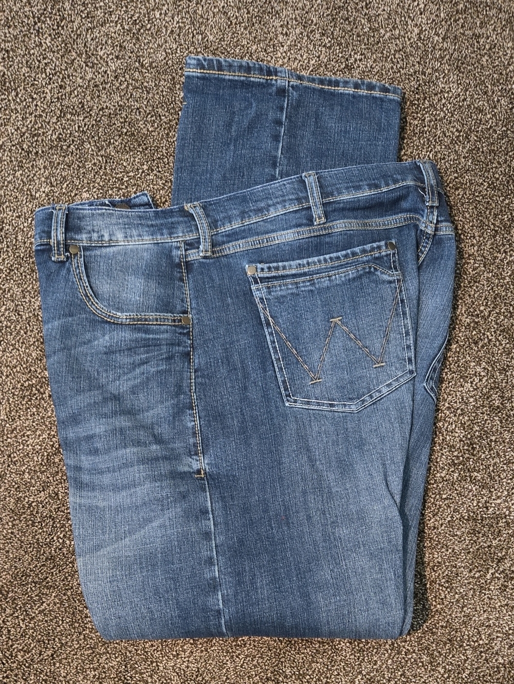 Mens Wrangler Retro Slim Boot Jeans